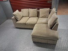 BEIGE CORNER SOFA - LONDON