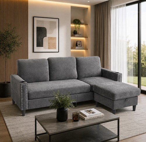 Large lshape seater corner - lshape,