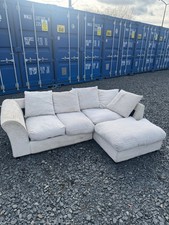 Beige 4 Seater Corner Sofa