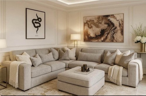 Luxury ruby corner sofa - luxury, |ruby