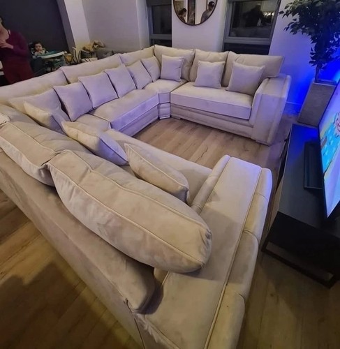 Shape corner sofa beige - , |