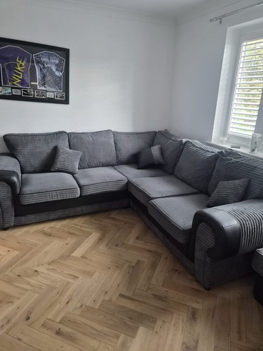 Large corner sofa and swivel - sofa,